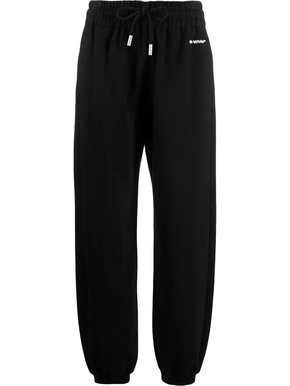 

Off-White logo-print track pants - Black
