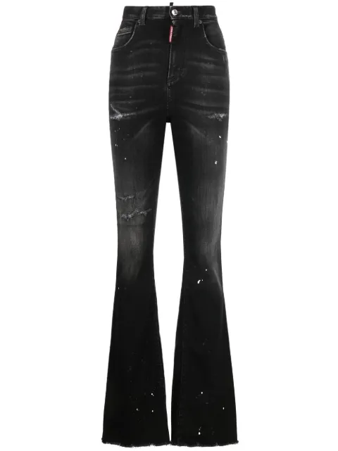 DSQUARED2 distressed-effect flared jeans