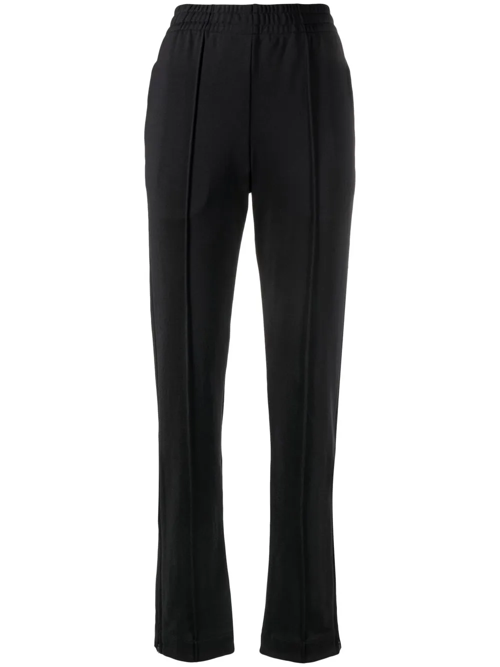 

Y-3 fitted track pants - Black