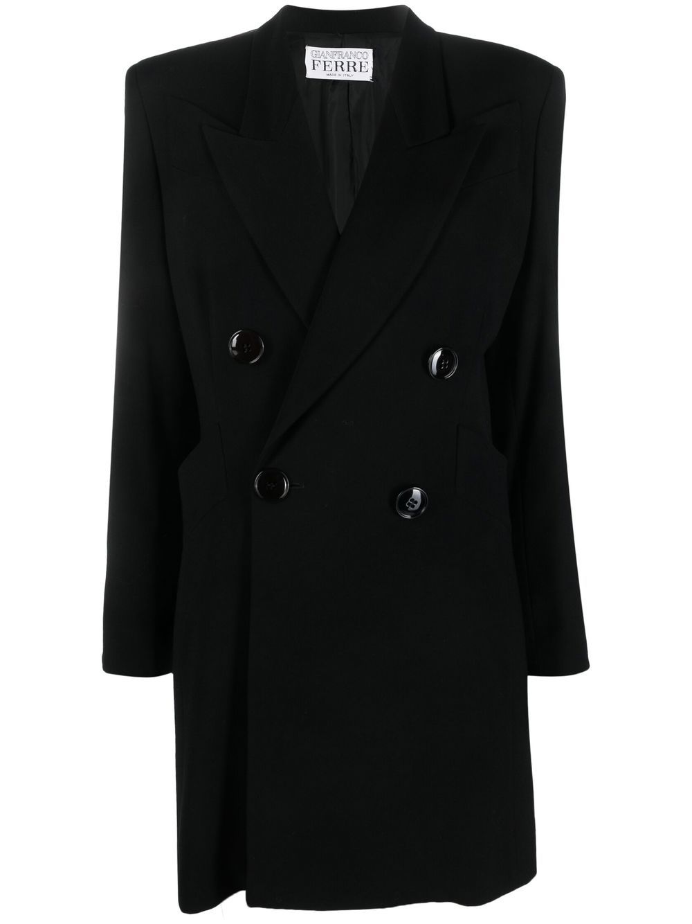 Image 1 of Gianfranco Ferré Pre-Owned 1990s peak lapels double-breasted jacket