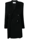 Gianfranco Ferré Pre-Owned 1990s peak lapels double-breasted jacket - Black