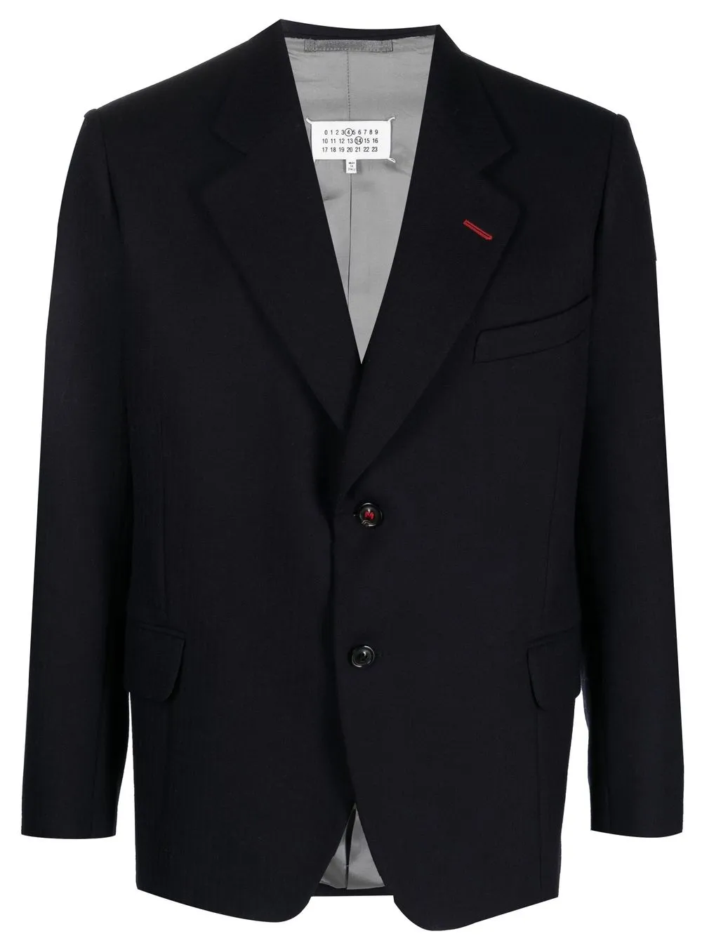 

Maison Margiela tailored suit jacket - Blue