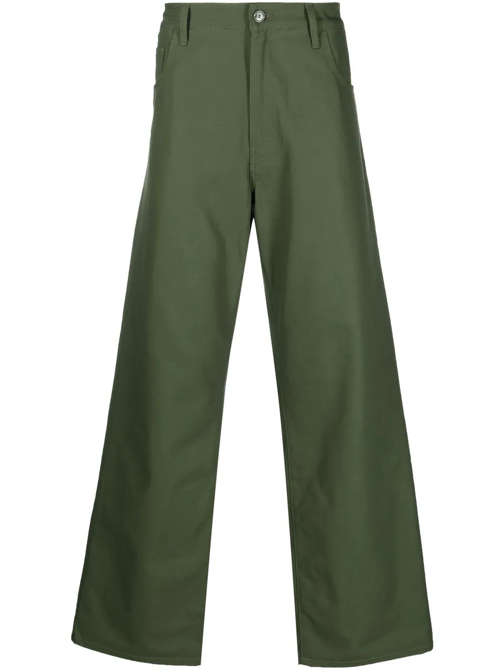 Raf Simons wide-leg trousers - Green