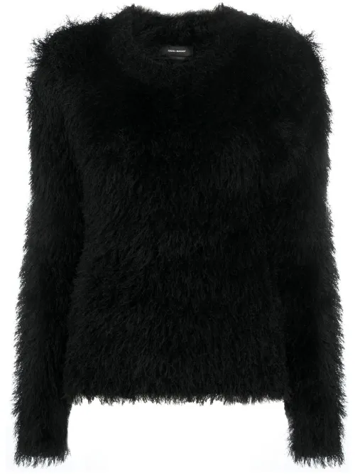 Pull en fourrure artificielle - ISABEL MARANT - Modalova