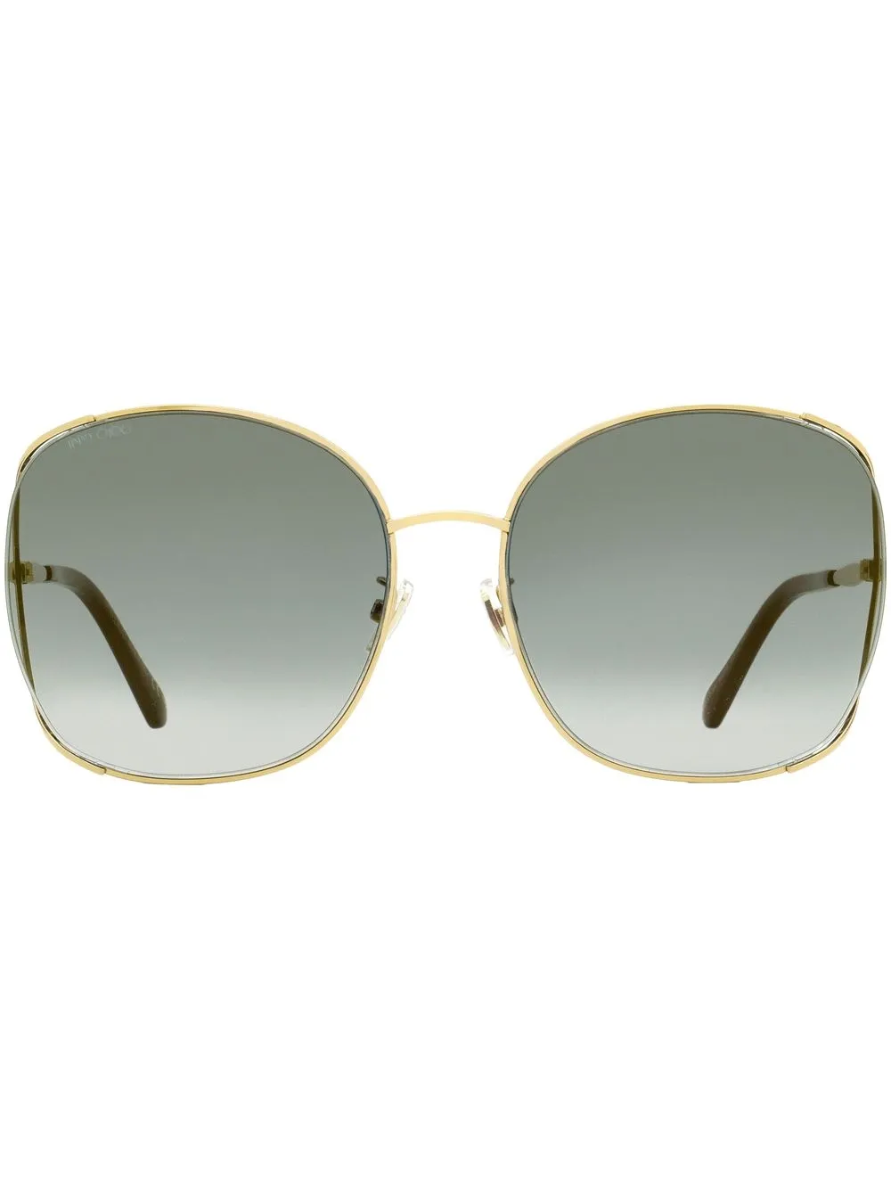 

Jimmy Choo Eyewear Tinka square sunglasses - Gold