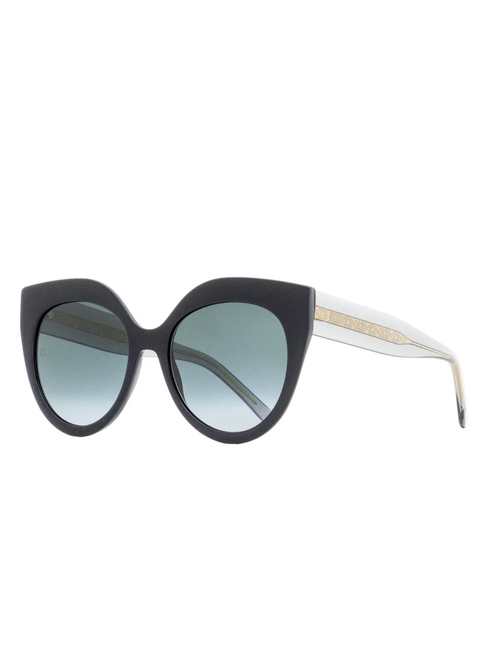 Elie Saab cat-eye sunglasses - Zwart