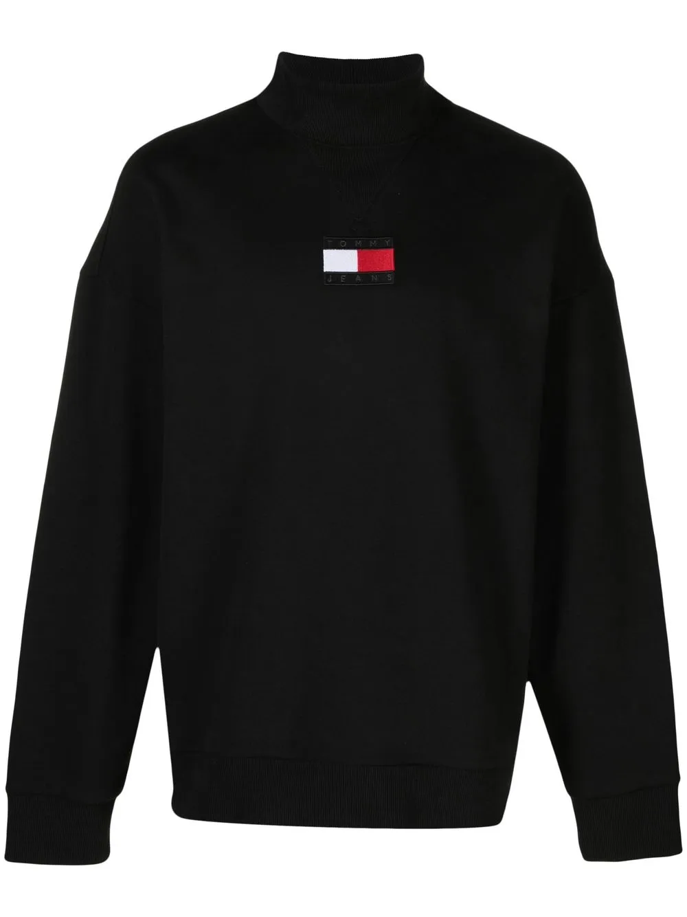 

Tommy Jeans sudadera con parche del logo - Negro