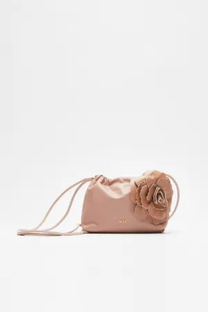 Eva Mini Rose-Embellished Crossbody Bag