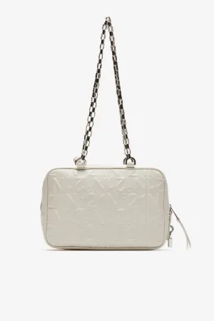Bauletto Small Logo-Embossed Bag