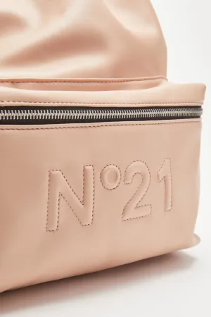 Eva Logo-Embossed Backpack