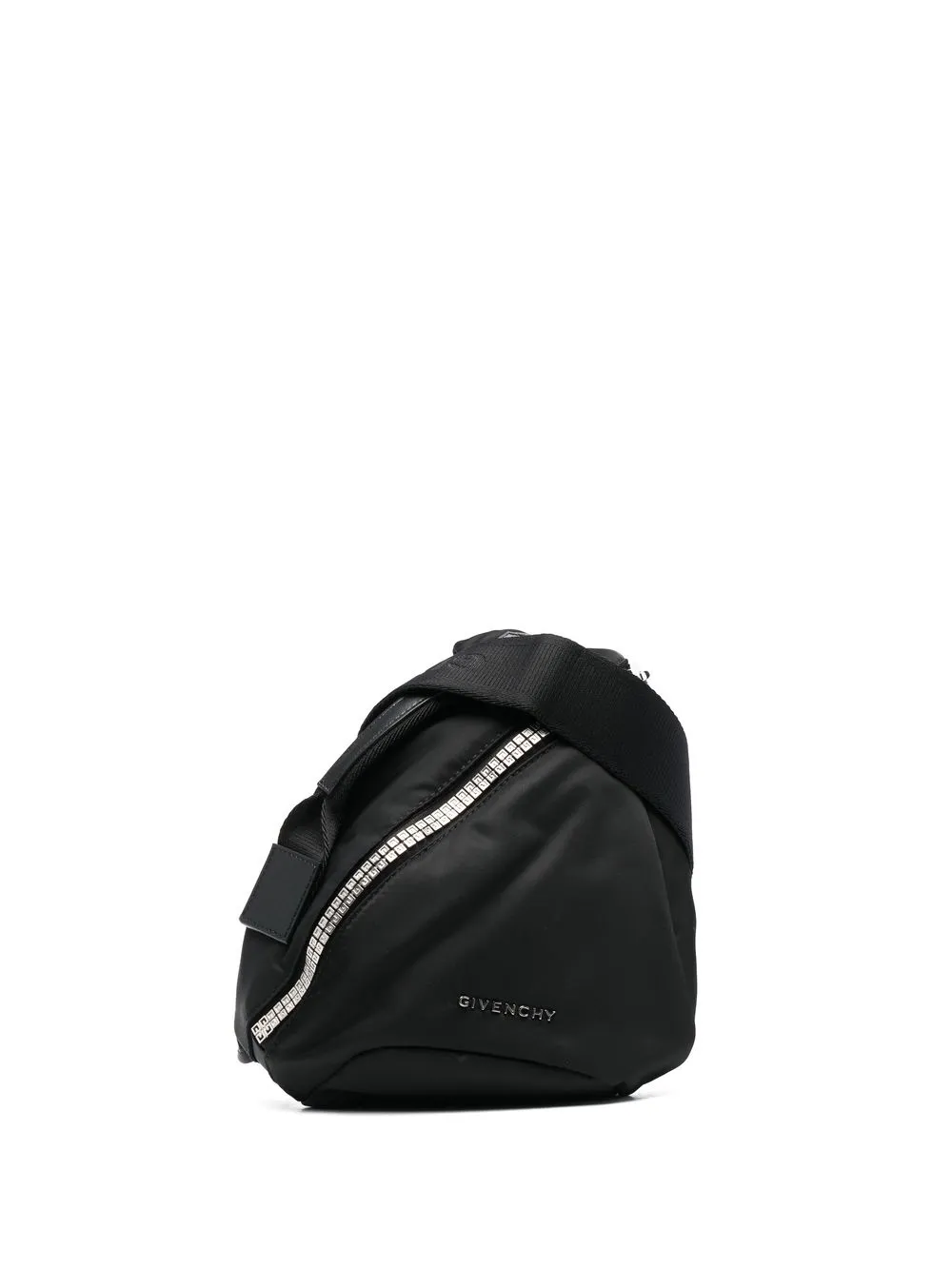 

Givenchy logo-lettering messenger bag - Black