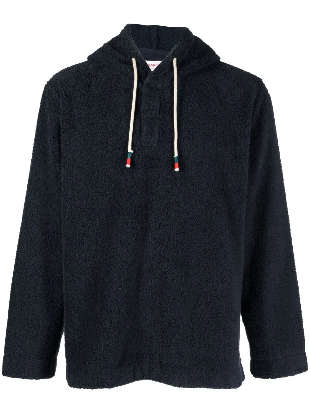 

Orlebar Brown Sennett towelling hoodie - Blue