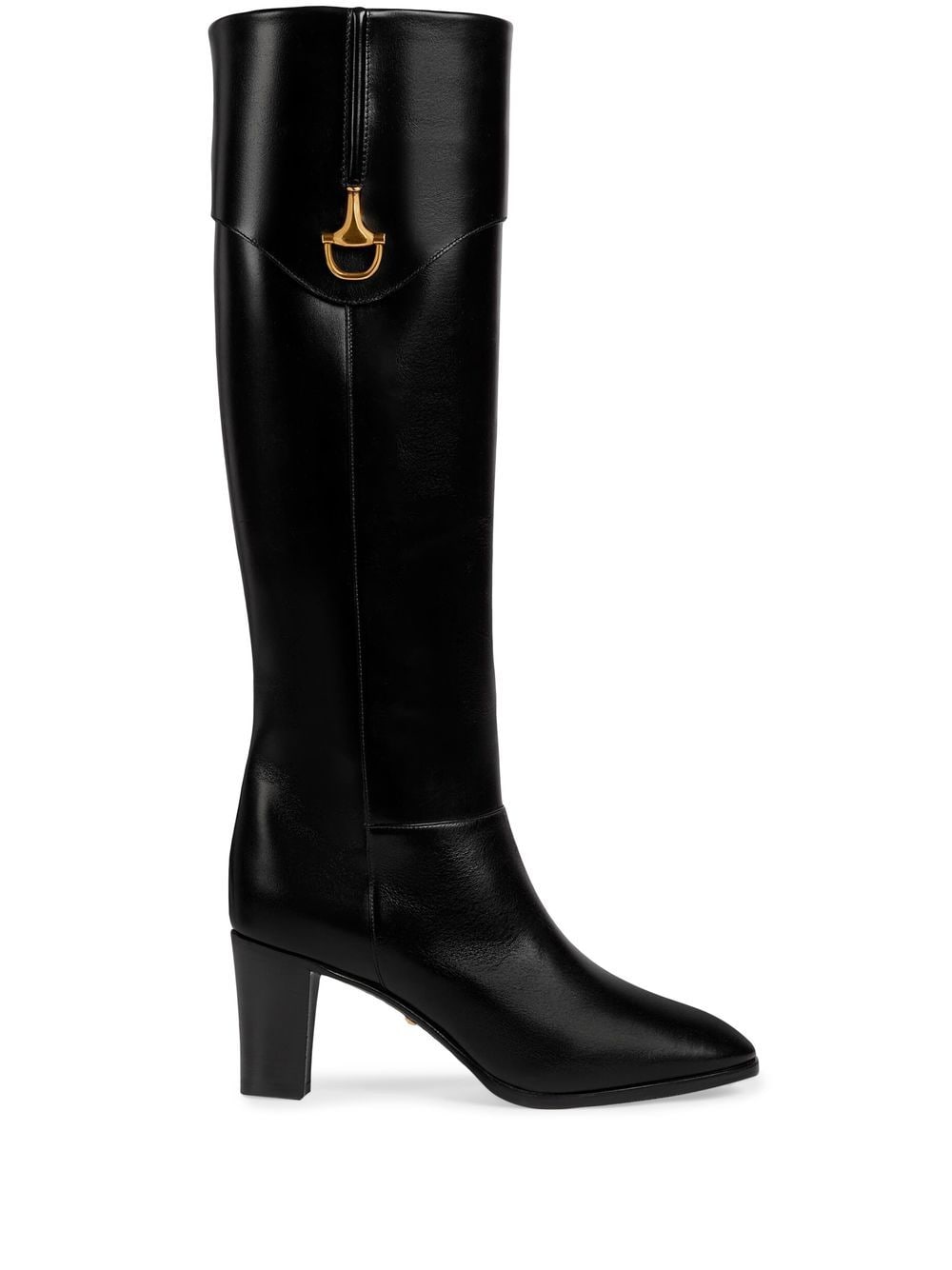 Gucci - Slate Blue & Brown Snakeskin Heeled Knee High Boots w/ Horsebi –  Current Boutique