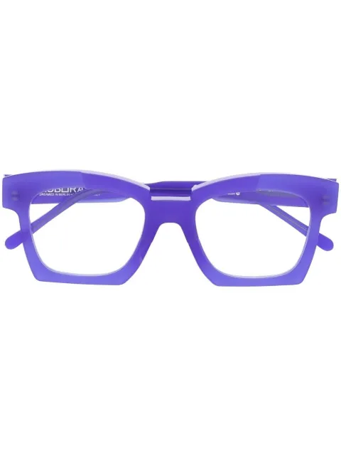 Kuboraum square-frame optical glasses 