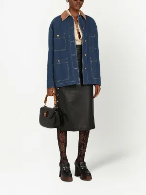 Gucci（グッチ）ウィメンズ デニムジャケット - FARFETCH