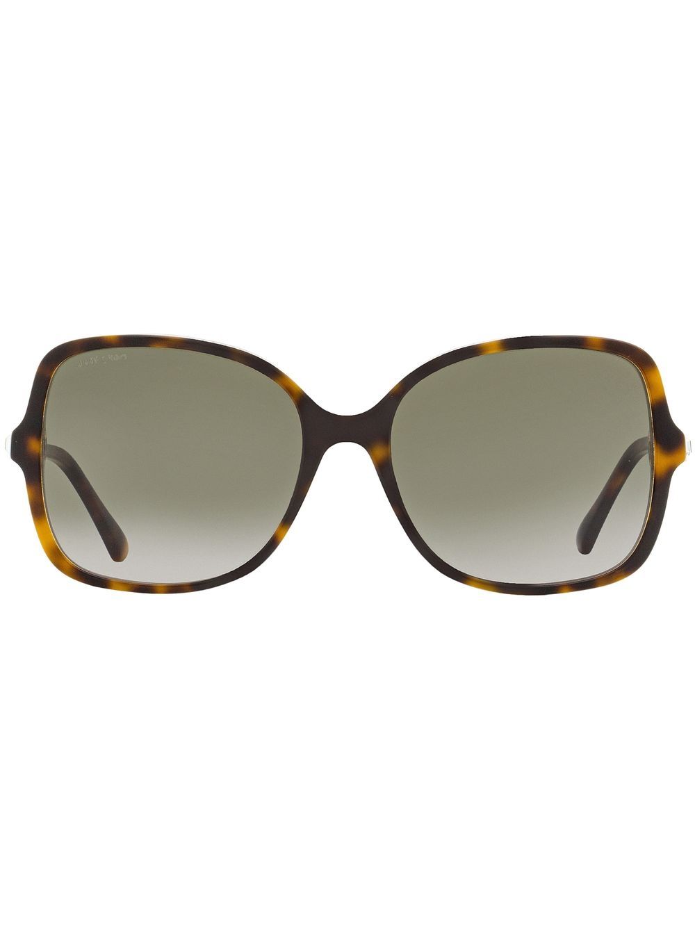 

Jimmy Choo Eyewear Judy oversized-frame sunglasses - Brown