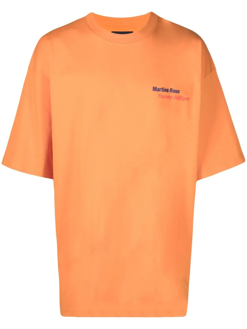 

Tommy Jeans x Martine Rose logo-print T-shirt - Orange