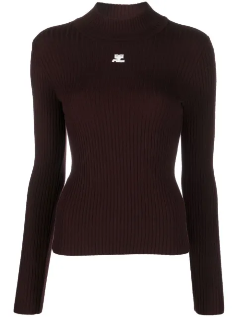 Courrèges Reedition ribbed sweater