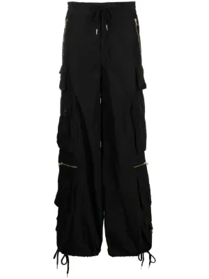 Shop Cynthia Rowley Printed Nylon Cargo Pants