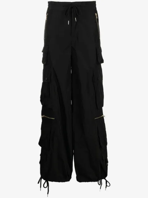 Cynthia Rowley pantalones cargo con diseño ancho