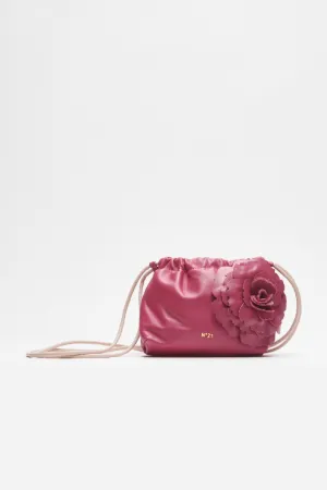 Eva Mini Rose-Embellished Crossbody Bag