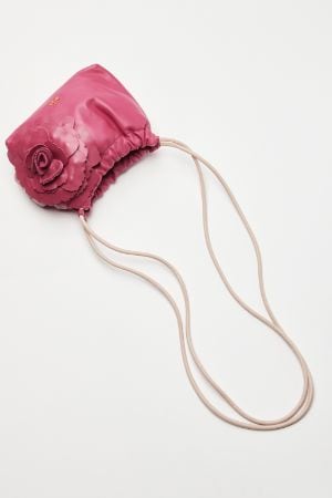 Eva Mini Rose-Embellished Crossbody Bag
