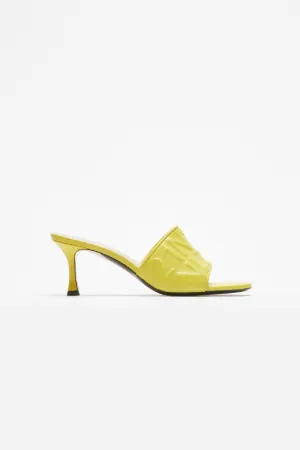 Logo-Embossed Mules
