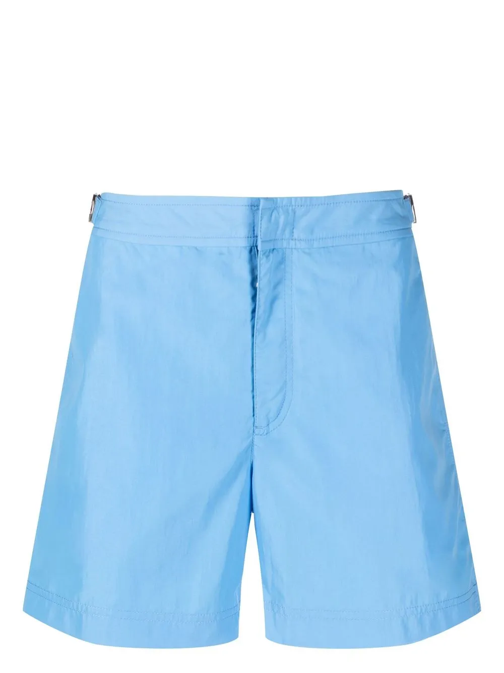 

Orlebar Brown logo-tag above-knee shorts - Blue