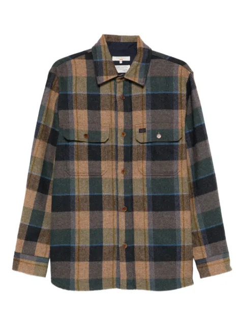Nudie Jeans Robban plaid long-sleeve shirt