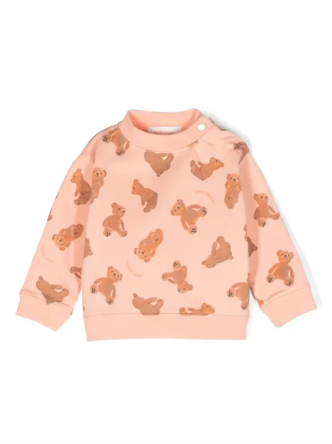 Palm Angels Kids sweat en coton à logo Teddy Bear 