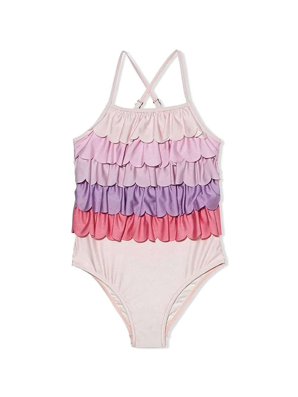 Image 1 of Tutu Du Monde layered frilled swimsuit