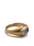 Prounis 22kt yellow gold Roz moonstone ring