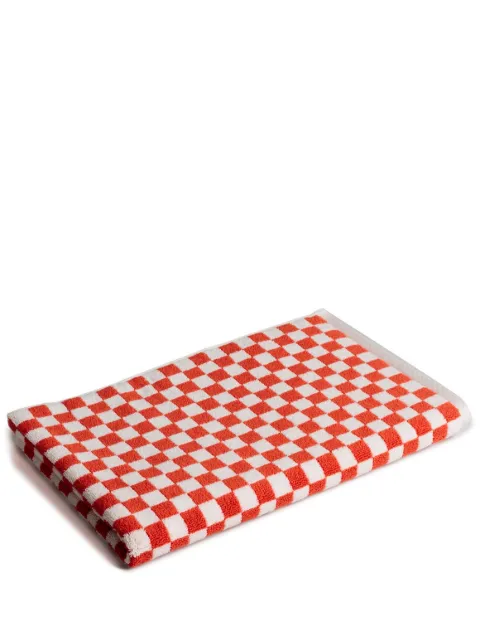 BAINA Paloma checkerboard-print towel
