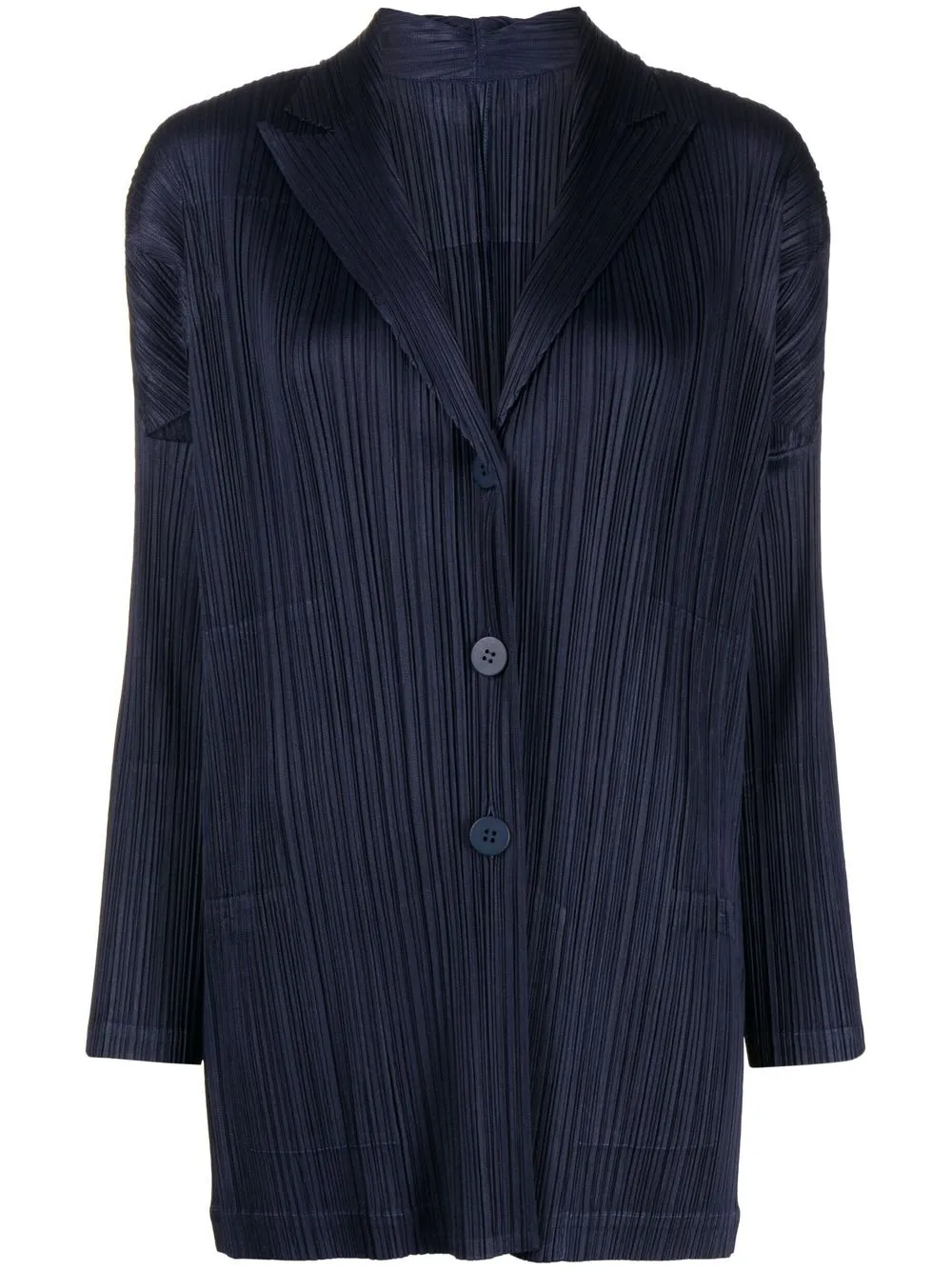 

Pleats Please Issey Miyake Forward 1 pleated blazer - Blue