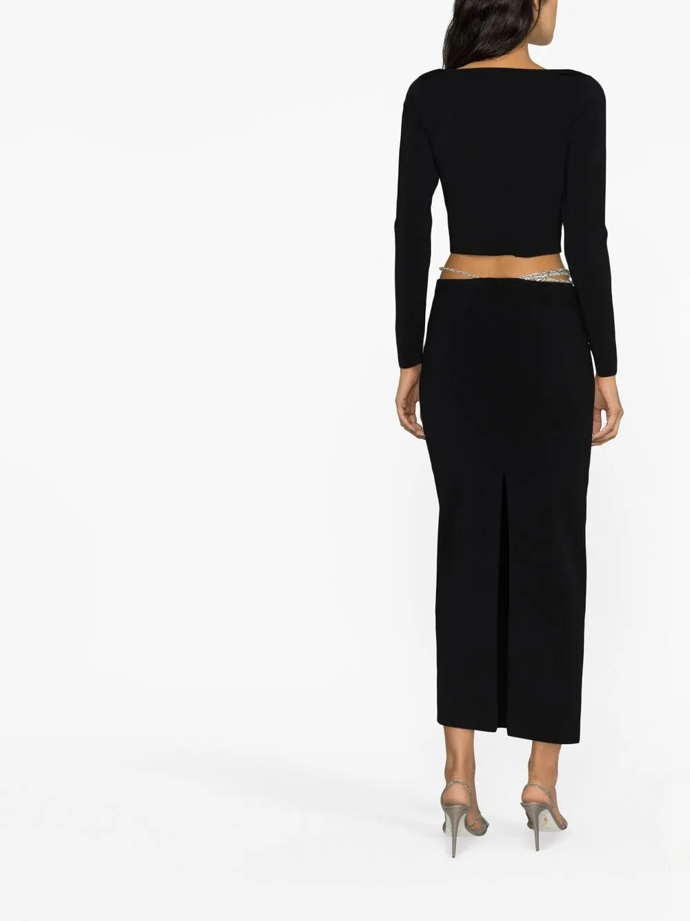 Christopher Esber Crystal embellished Strap detail Top Farfetch