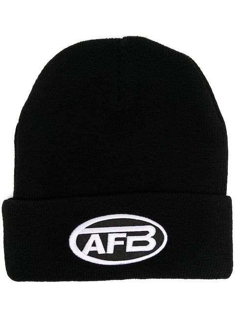 AFB Sports Logo-embroidered beanie