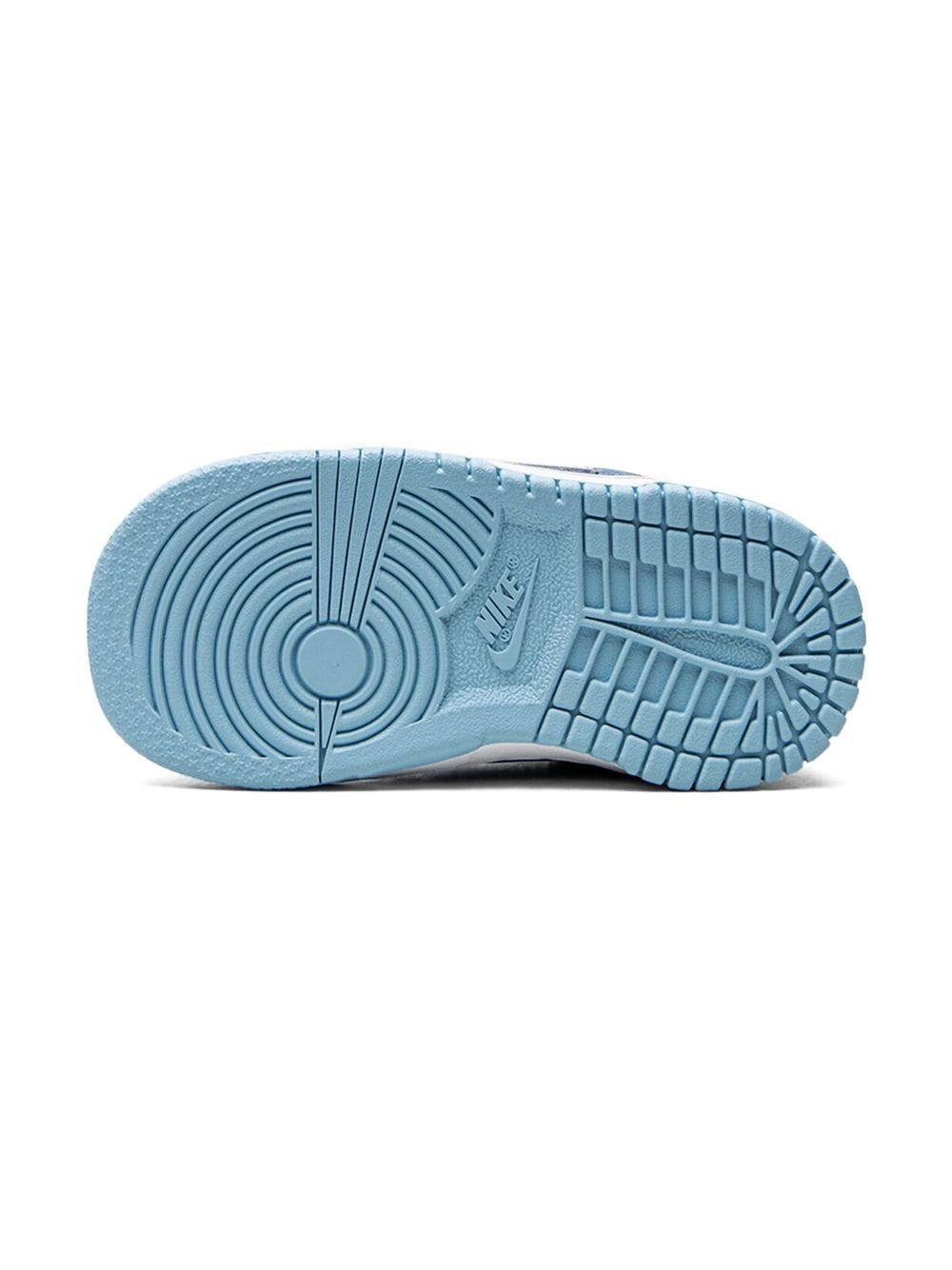 Shop Nike Dunk Low Retro Qs "argon Td" Sneakers In Blue