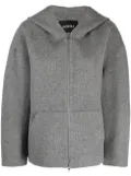 Goen.J zip-up hooded jacket - Grey