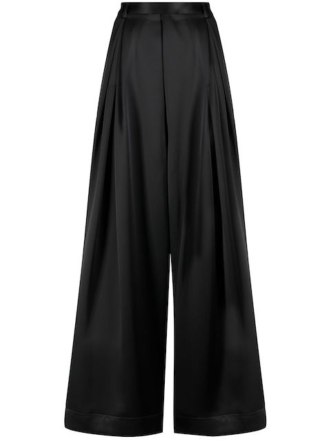Goen.J pleated wide-leg pants
