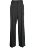 Goen.J twill straight-leg trousers - Grey