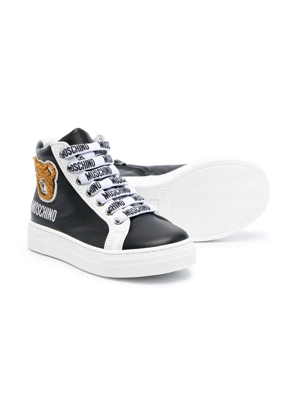 teddy sneakers moschino