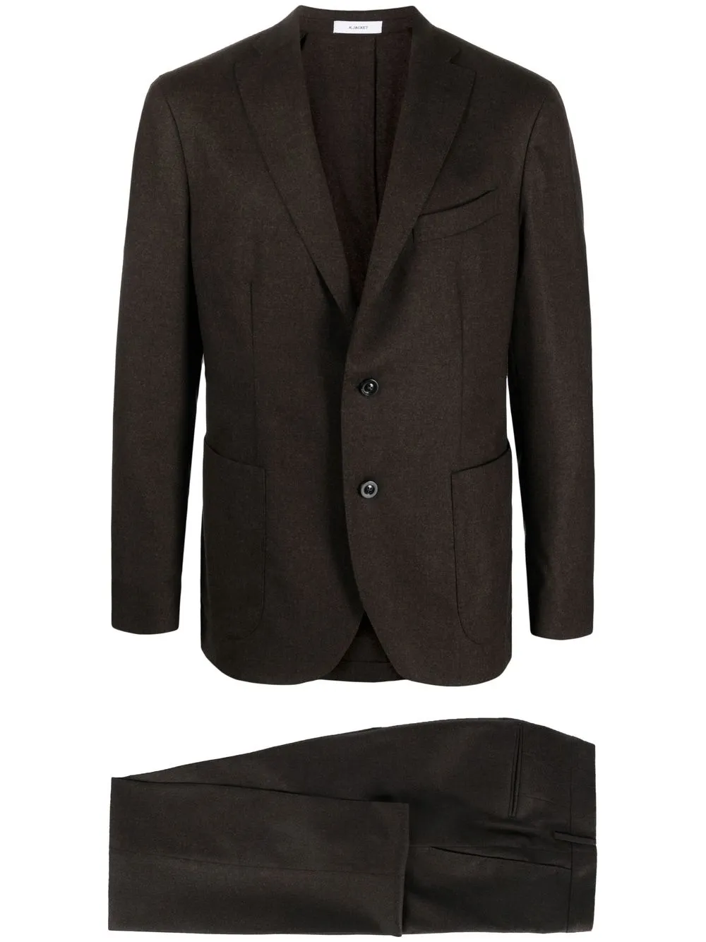 

Boglioli single-breasted wool suit - Brown