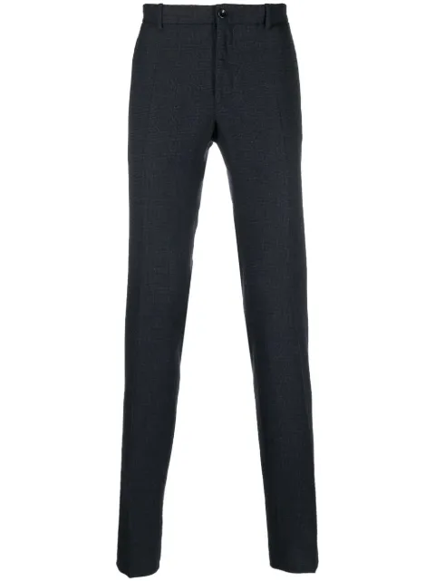 Incotex pantalones rectos con pretina elástica 