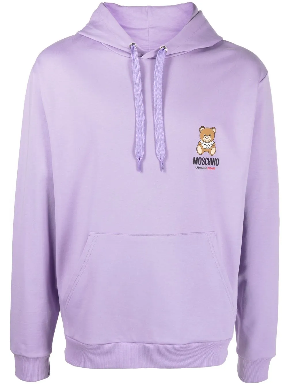 

Moschino Teddy Bear motif hoodie - Purple