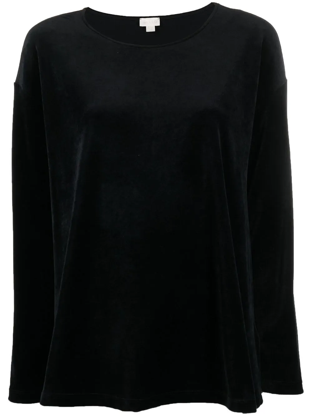 

Hanro round-neck long-sleeved top - Black