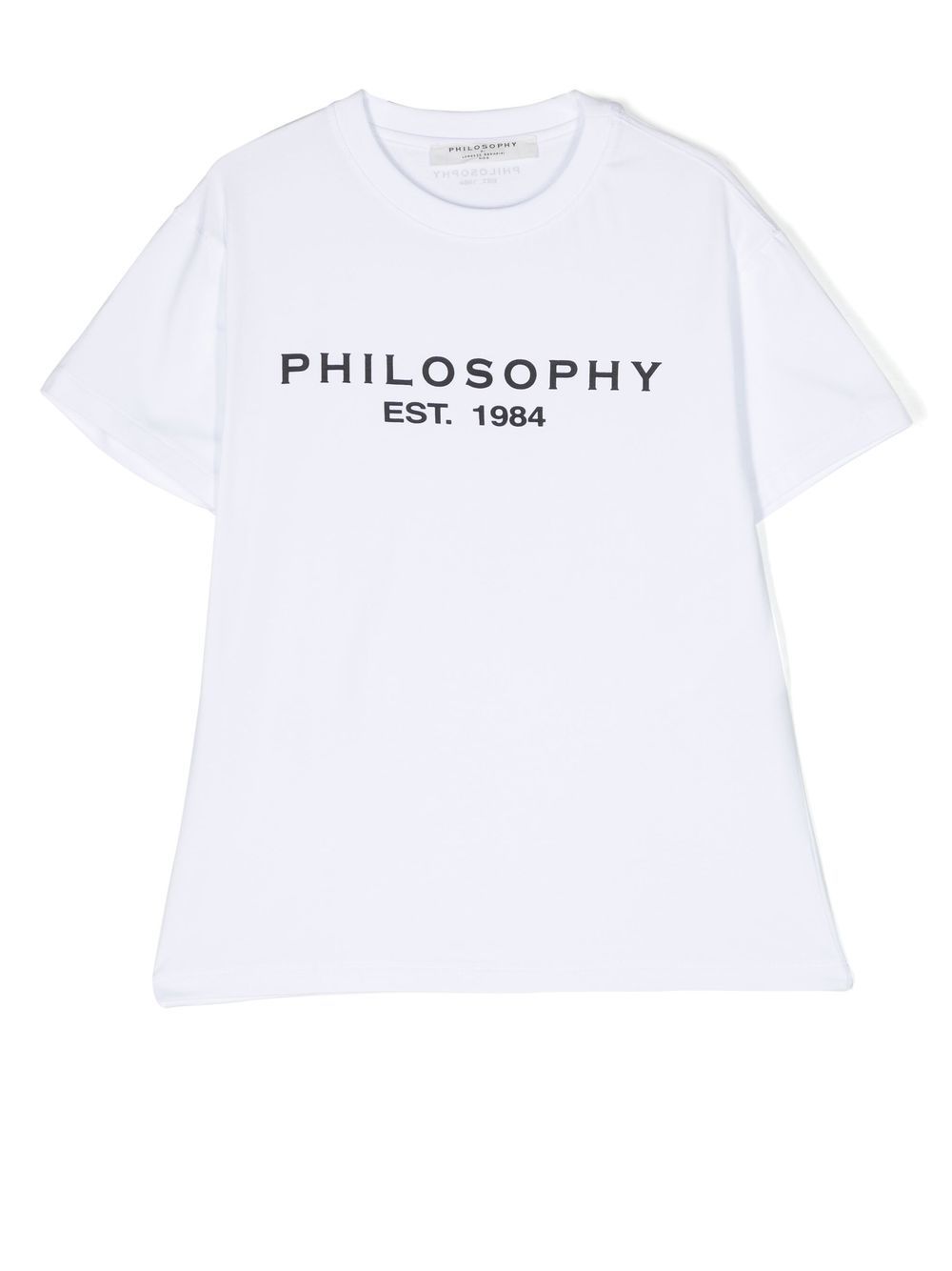 

Philosophy Di Lorenzo Serafini Kids logo-print T-shirt - White