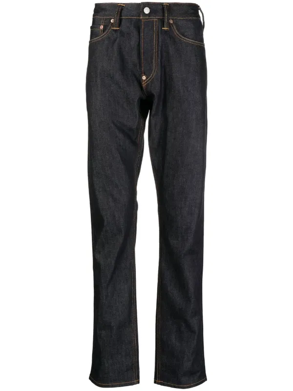 EVISU low-rise slim-cut Jeans - Farfetch