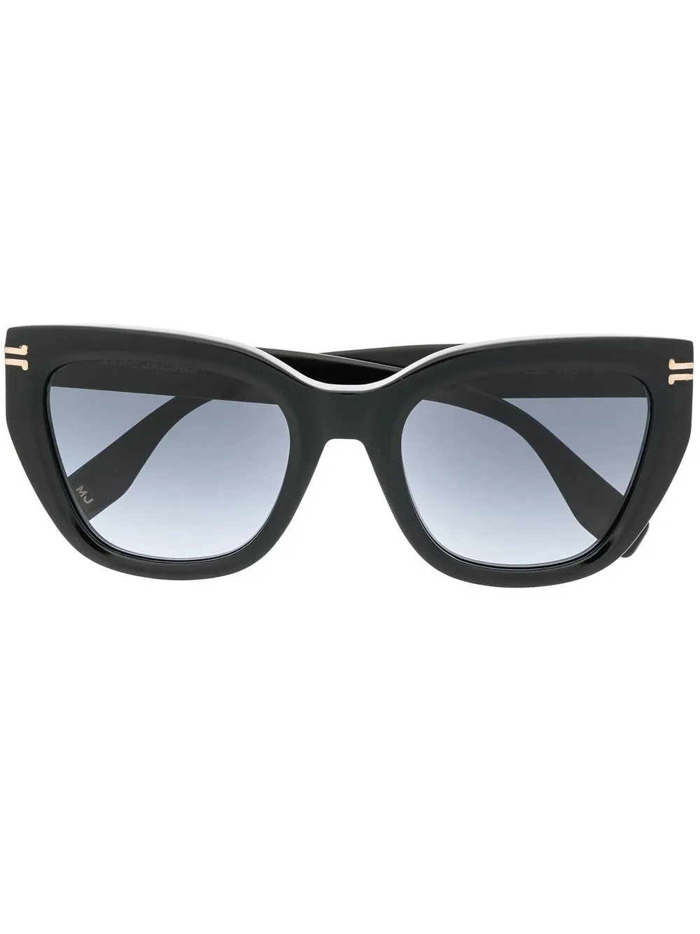 

Marc Jacobs Eyewear logo-print oversize-frame sunglasses - Black