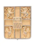 John Galliano Pre-Owned 1990s animal motif belt buckle - Gold