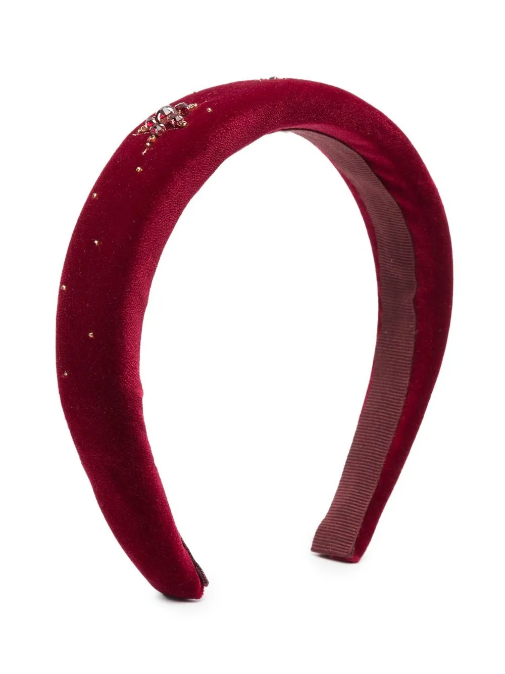

Il Gufo crystal-embellished hair band - Red